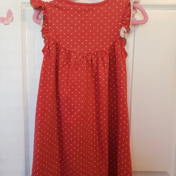 Matilda Jane size 6 girl red polka dot dress Heart to Heart - Picture 6 of 8